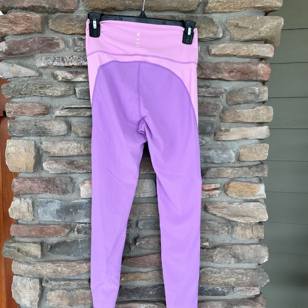 Purple and Pink Women's Wilo Leggings Bra Set Small - Picture 4 of 7